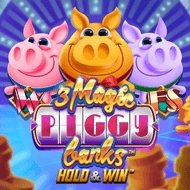 3 Magic Piggy Banks Hold & Win